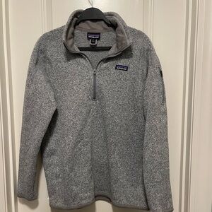 Patagonia Women’s Better Sweater 1/4 zip fleece size XL